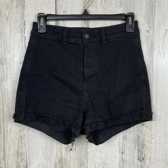Hollister Ultra High Rise Short 3" Classic Stretch black 26 summertime picnic - Picture 1 of 8